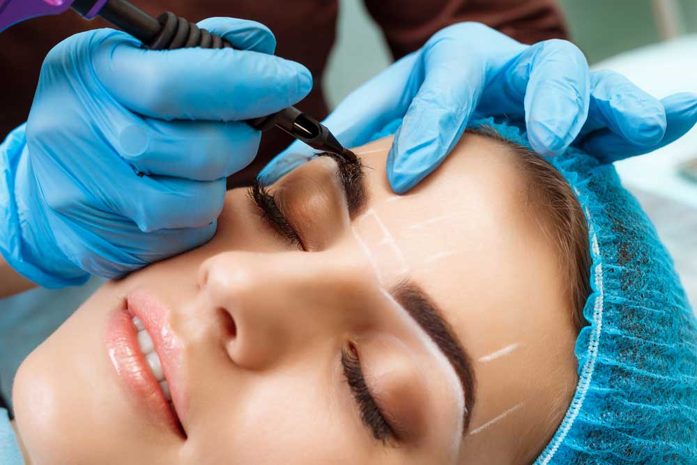 تاتو الحواجب (المايكروبليدنج) Microblading 1 تاتو الحواجب