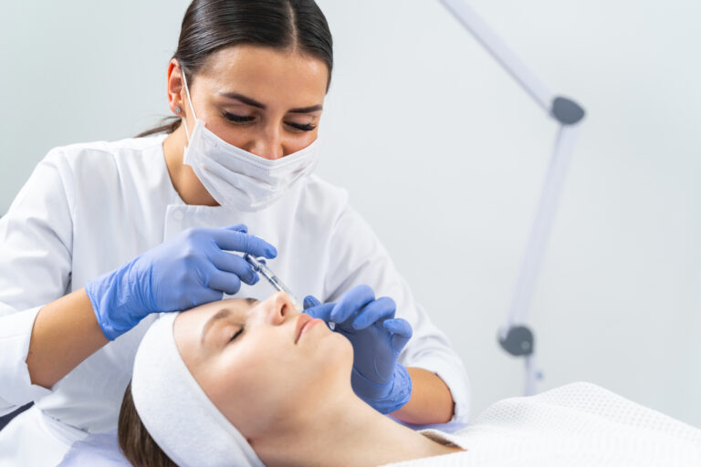 الحشوات التجميلية والتجاعيد