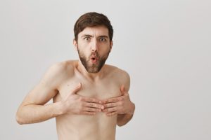 شفط دهون الثدي للرجال